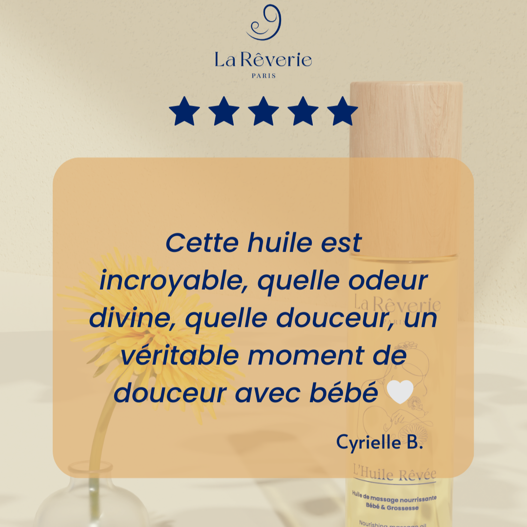 L'Huile Rêvée Bébé et Femme Enceinte, Certifiée Bio