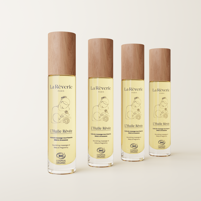 4 HUILES – Grossesse + Bébé